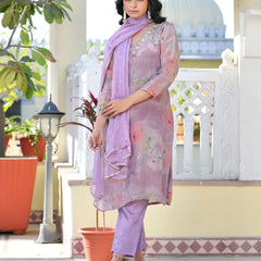 Women Viscose Tissue Digital Printed Suit Set (Set of 5 Pc)