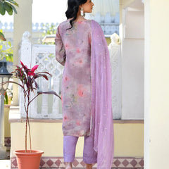 Women Viscose Tissue Digital Printed Suit Set (Set of 5 Pc)