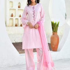 (Vaasva) Women Candy applique farshi salwar suit set  (Set of 5 Pc)